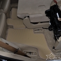 Автомобильные коврики EVA на Mercedes-Benz GL-klasse I X164 3 ряда (2006-2012)