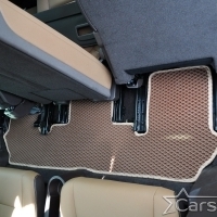 Автомобильные коврики EVA на Opel Zafira С 3 ряда (2011->)