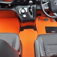 Автомобильные коврики EVA на Toyota Sienta II пр.руль (2015->)