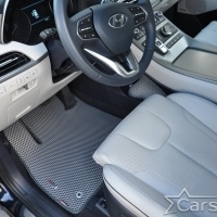 Автомобильные коврики EVA на Hyundai Palisade I 3 ряда (2018-2025)