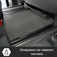 Автомобильные коврики EVA на Opel Zafira Life 8 мест, не Long (2019-2025) 