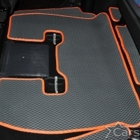 Коврики текстильные на Lada Largus I 3 ряда (2012-2021)