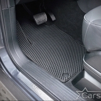 Коврики текстильные на Mercedes-Benz GL-klasse II X166 3 ряда (2012-2015)