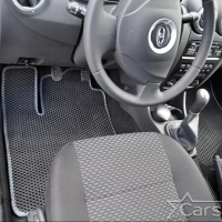 Коврики текстильные на Lada Largus I рестайл 3 ряда (2021->)