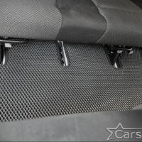 Коврики текстильные на Mercedez-Benz V-klasse II W447 (2 ряд - 2 места с проходом) (2014->)