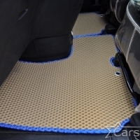 Двухслойные коврики EVA на Nissan Serena III C25 пр.руль (2005-2010)