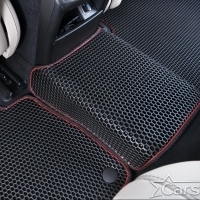 Двухслойные коврики EVA на Mercedes-Benz GLS-klasse II X167 3 ряда (2019->)