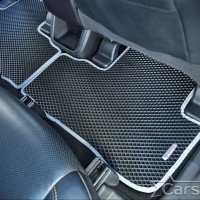 Двухслойные коврики EVA на Toyota Highlander III 3 ряда (2013-2019)