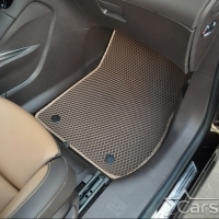 Двухслойные коврики EVA на Opel Zafira С 3 ряда (2011->)