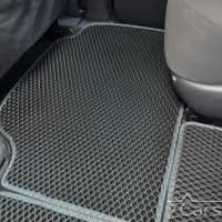 Двухслойные коврики EVA на Volkswagen Sharan I 3 ряда (1995-2010)