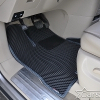 Двухслойные коврики EVA на Nissan Quest IV (2010-2018)