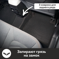 Автомобильные коврики EVA на Kaiyi E5 (2021->)