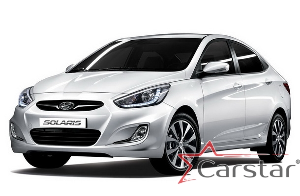 Текстильные коврики для Hyundai Solaris I (2010-2017)