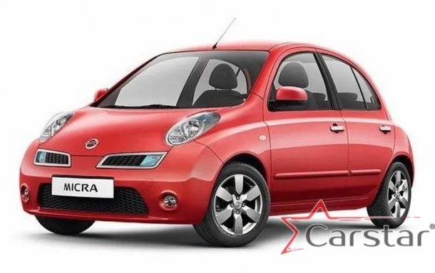 Текстильные коврики для Nissan Micra III K12 (2003-2010)
