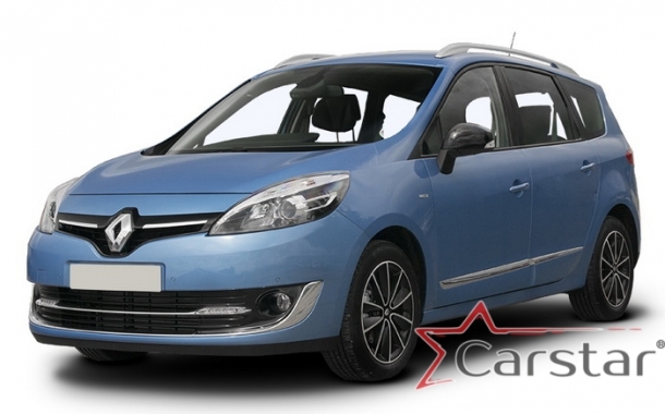 Текстильные коврики для Renault Scenic III (2010-2016)