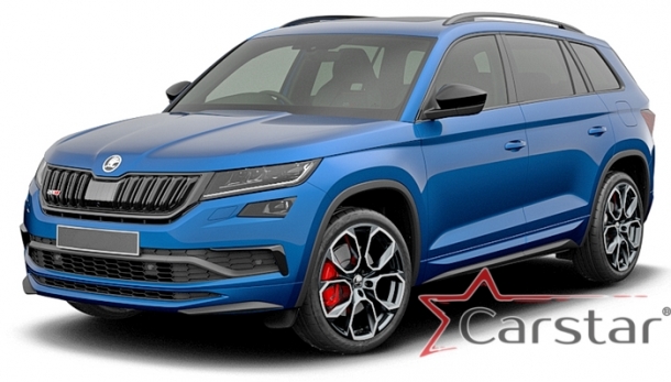 Текстильные коврики для Skoda Kodiaq I (2016->)