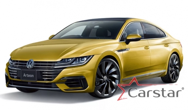 Двухслойные коврики EVA для Volkswagen Arteon I (2017->)
