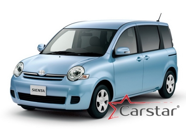 Текстильные коврики для Toyota Sienta I пр.руль (2003-2015)