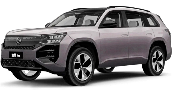 Текстильные коврики для Volkswagen Teramont II Pro Китай (2025->) 