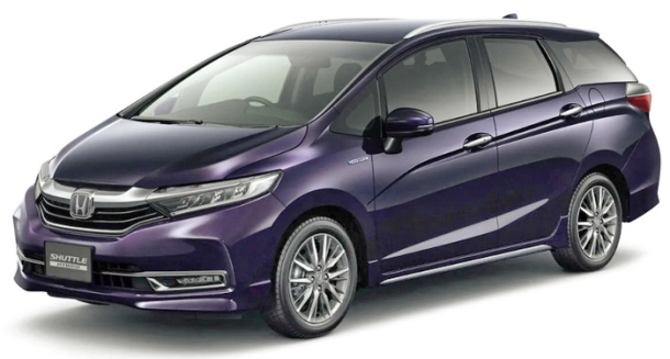 Двухслойные коврики EVA для Honda Shuttle II (2015-2022) 