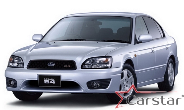 Автомобильные коврики EVA 3D для Subaru Legacy III пр.руль (1998-2003)
