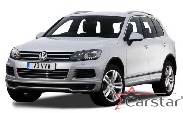 Автомобильные коврики EVA 3D для Volkswagen Touareg II (2010-2018)