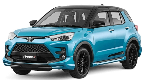 Автомобильные коврики EVA 3D для Toyota Raize I (2019->)