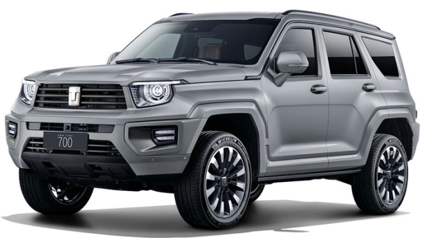 Автомобильные коврики EVA 3D для Tank 700 (2024->)